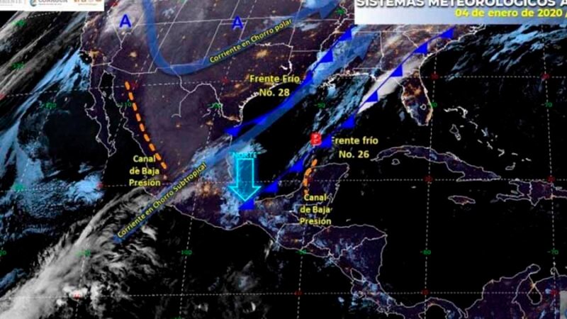 Pronostican fuertes vientos en el norte del país