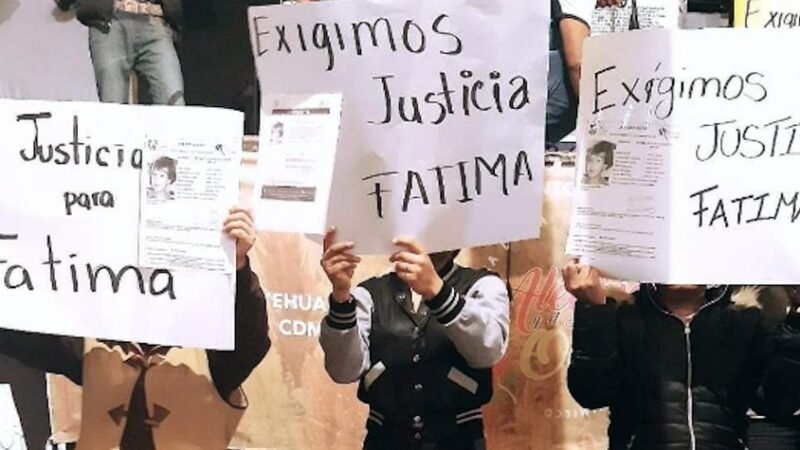 MUJER QUE SE LLEVÓ A FÁTIMA, CLAVE DE LA INVESTIGACIÓN SOBRE EL FEMINICIDIO DE LA MENOR