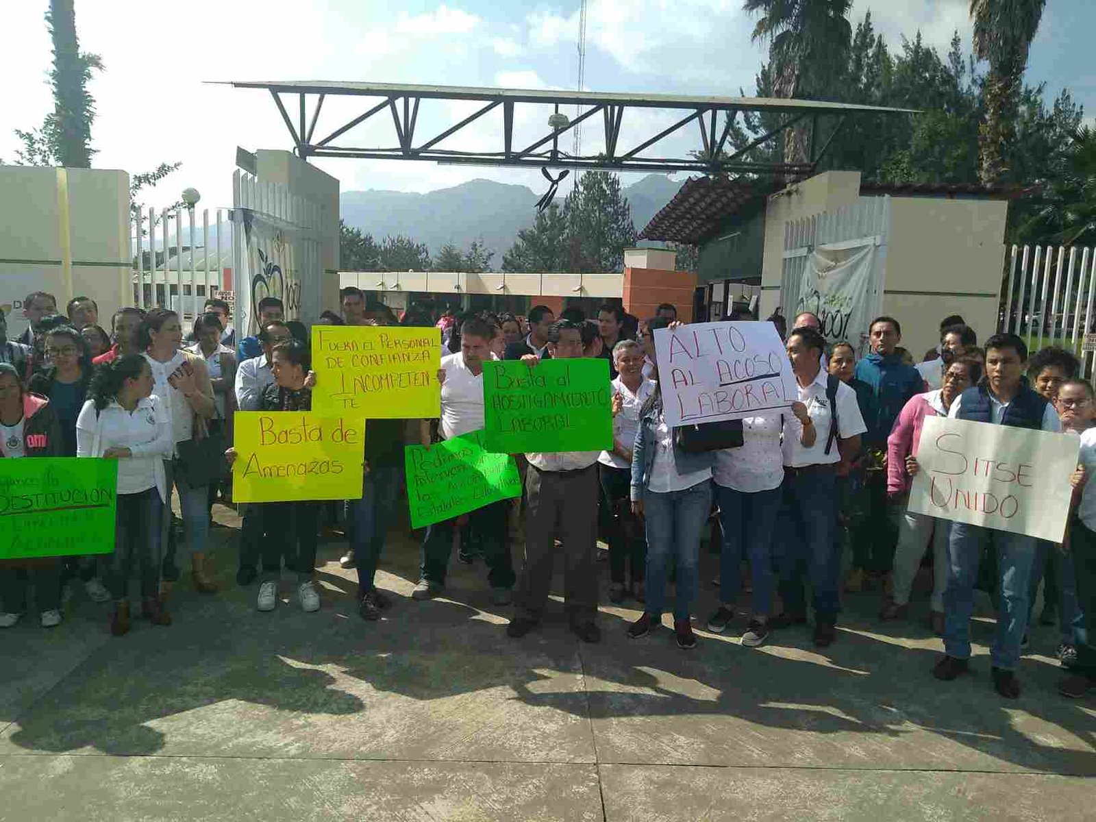 PROTESTAN EN TEC DE HUATUSCO