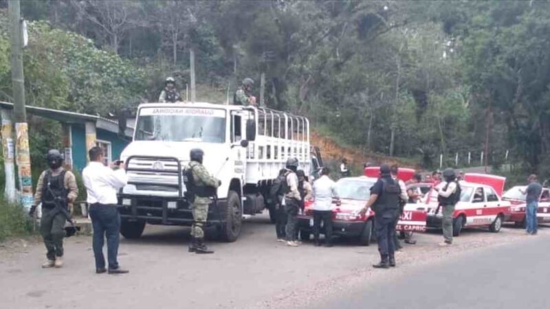 MEGA OPERATIVO EN ZONA DE HUATUSCO