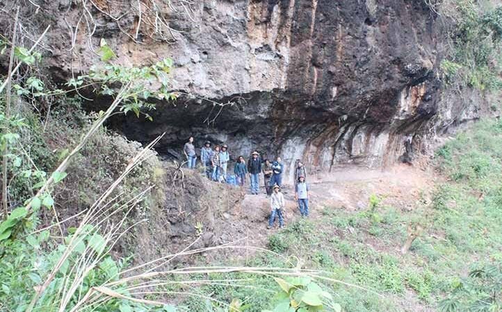 ENCUENTRAN ARTE RUPESTRE EN TENAMPA