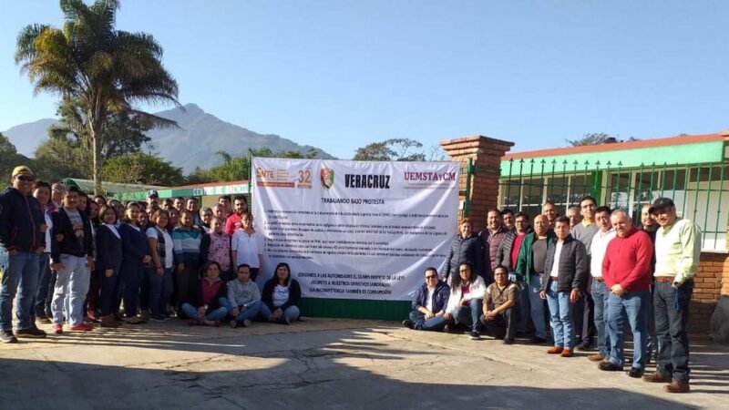 TRABAJAN BAJO PROTESTA EN CBTA DE COSCO