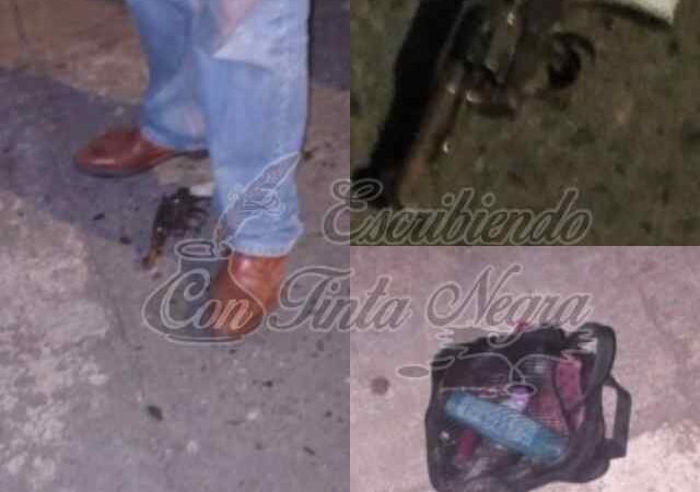 ASALTANTE PIERDE SU ARMA Y HASTA EL BOTÍN