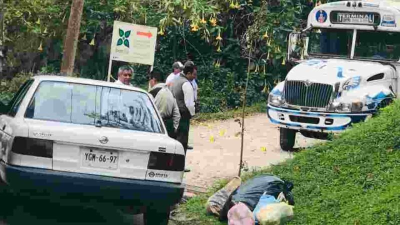 BALEAN A CHOFER DE AUTOBÚS