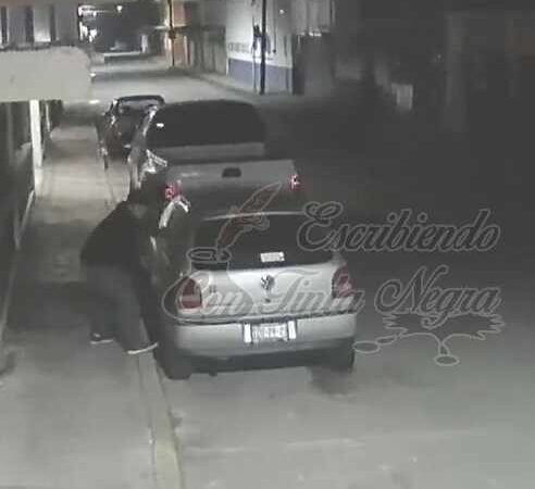 CAPTAN “INFRAGANTI” A LADRÓN EN HUATUSCO