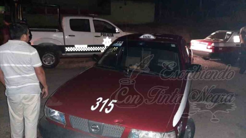 DETIENEN A TAXISTA DE FORTÍN POR ACOSO SEXUAL