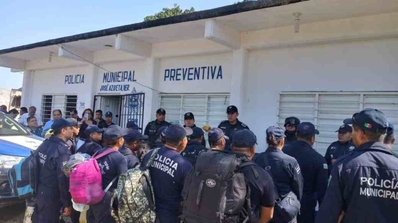 SSP Y MARINA TOMAN CONTROL DE SEGURIDAD EN JOSÉ AZUETA