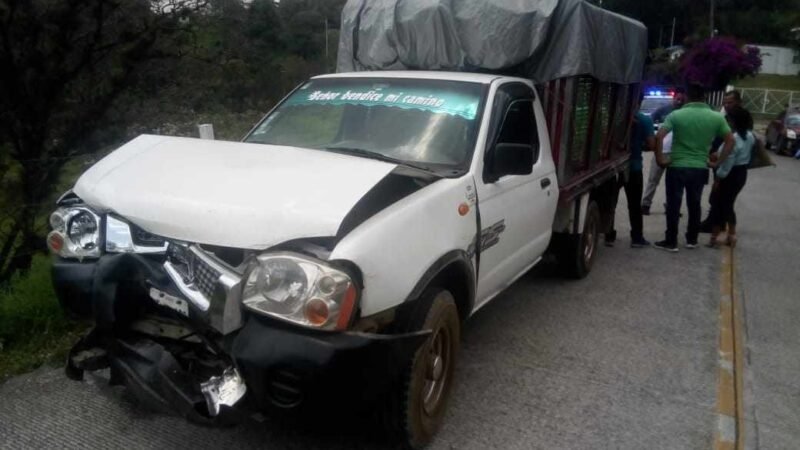 IMPACTA CAMIONETA A AUTO