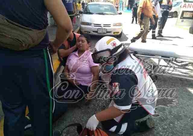 CHOCAN CICLISTAS CONTRA TAXI