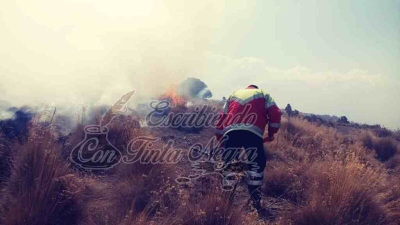 REPORTAN INCENDIO EN EL PARQUE NACIONAL PICO DE ORIZABA