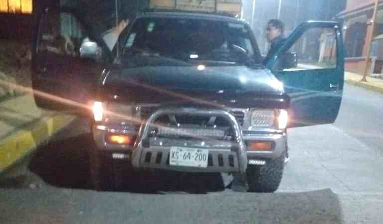 ROBAN CAMIONETA EN COSCOMATEPEC