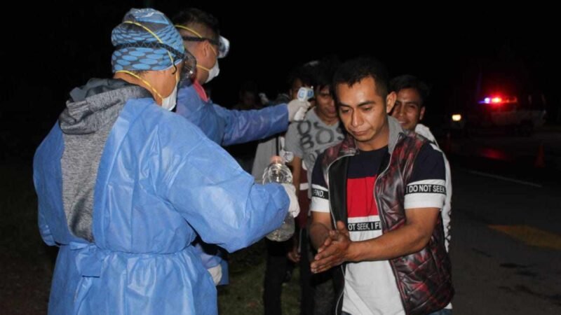 ÉXODO DE MIGRANTES EN COSCOMATEPEC