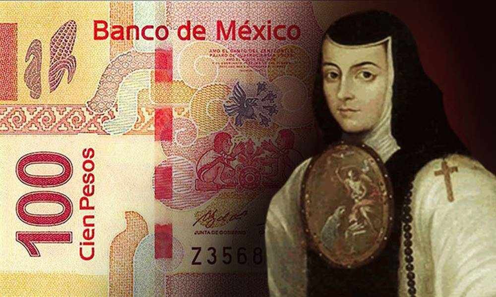 ESTE AÑO HABRÁ NUEVO BILLETE DE 100 PESOS CON SOR JUANA