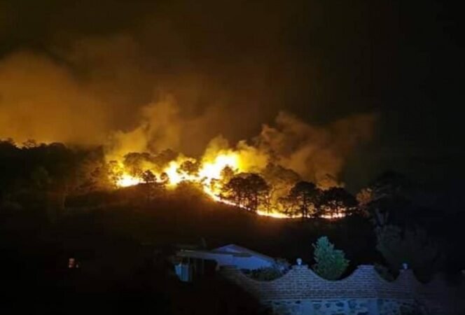 SE REPORTAN 64 INCENDIOS FORESTALES ACTIVOS EN 16 ESTADOS