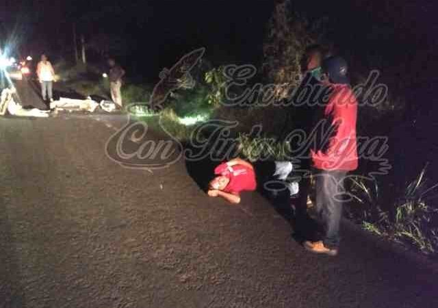 EMBISTE EBRIO MOTOCICLISTA A PEATÓN