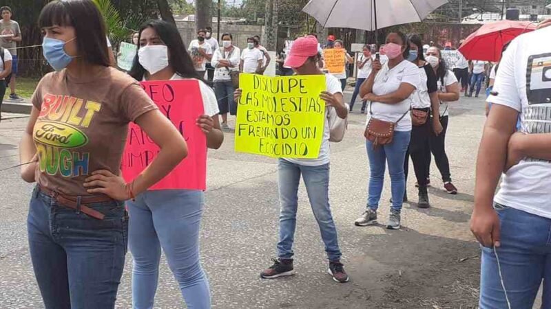 PROTESTAN POR ECOCIDIO EN RÍO ATOYAC