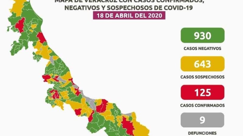 VAN 9 MUERTOS POR CORONAVIRUS