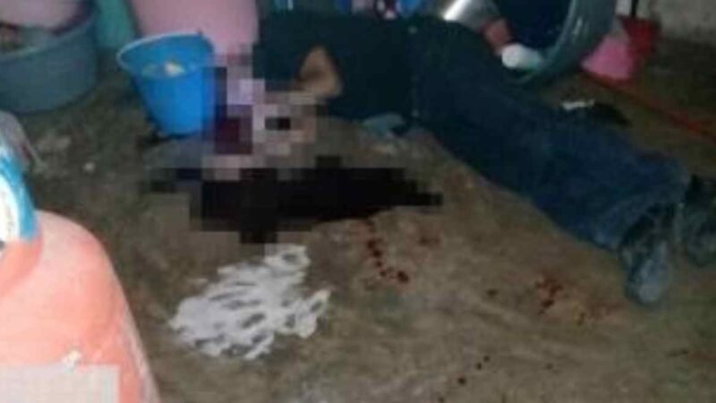 LE DISPARA A SU MUJER Y SE SUICIDA