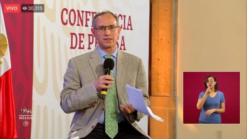 SUBE A MIL 859 NÚMERO DE MUERTOS POR CORONAVIRUS EN MÉXICO