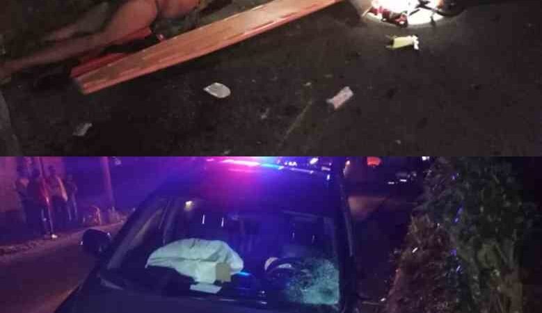 MUERE MOTOCICLISTA EN BRUTAL ACCIDENTE