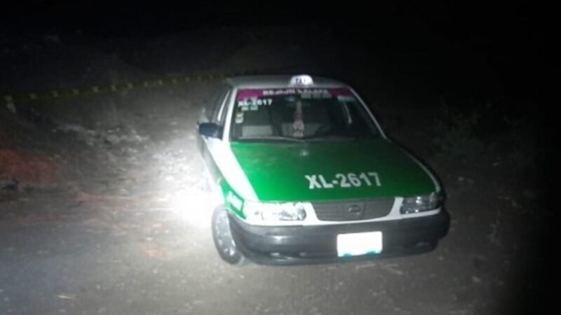 EJECUTAN A TAXISTA DE XALAPA