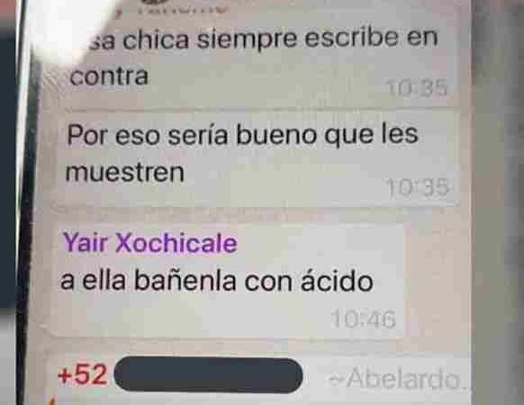 DIRECTOR DEL DIF SUGIERE ECHARLE ÁCIDO A MUJER