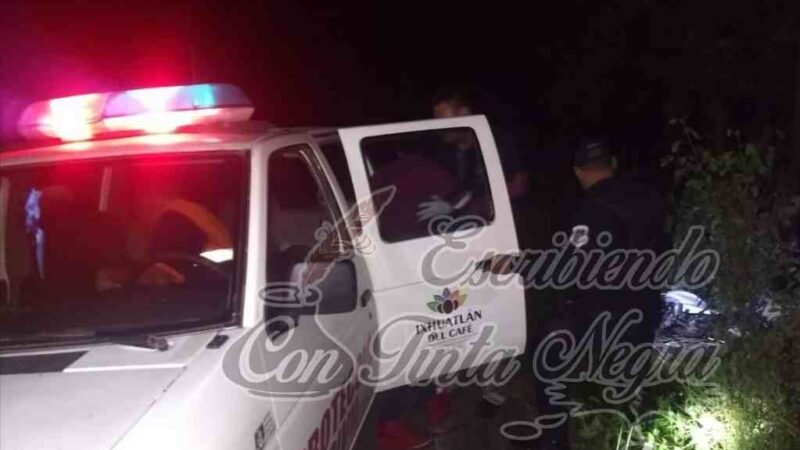 DERRAPA MOTOCICLISTA DE IXHUATLÁN