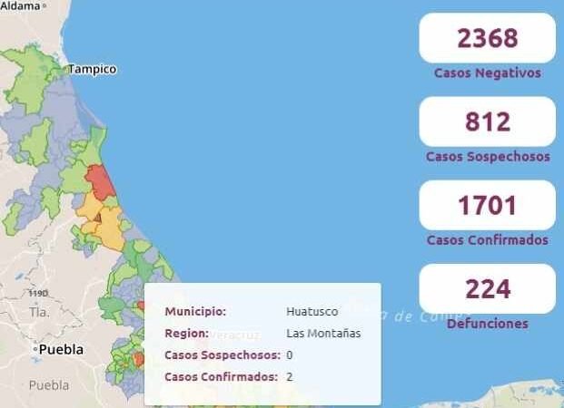 CONFIRMAN SEGUNDO CASO DE CORONAVIRUS EN HUATUSCO