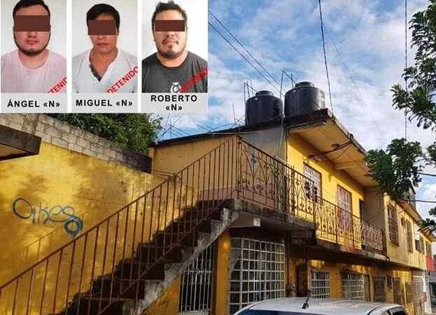 DETIENEN A TRES SECUESTRADORES