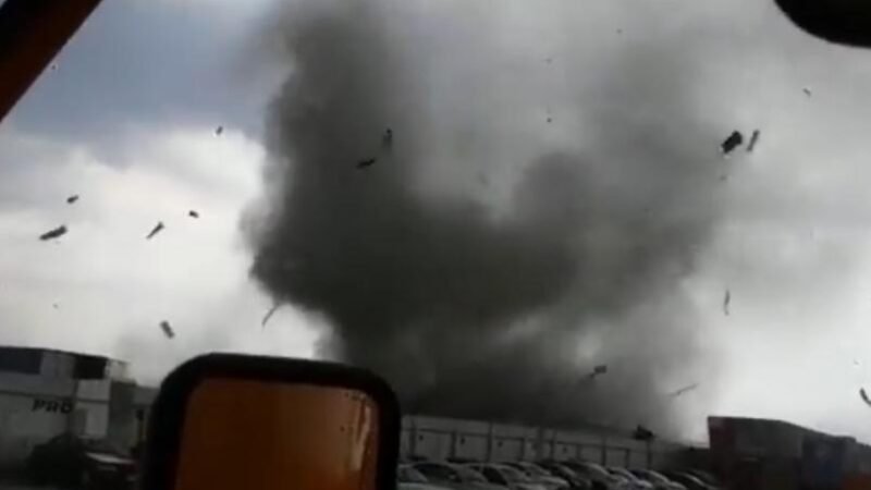 FALLECEN DOS POR TORNADO EN NUEVO LEÓN; TAMBIÉN HAY 5 HERIDOS