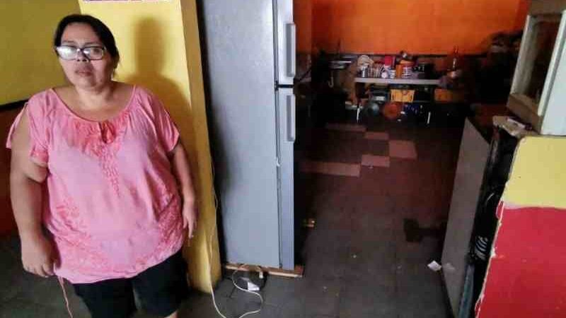 ROBAN EN FONDA QUE REGALABA COMIDA A LA GENTE