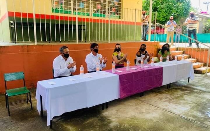 INICIAN REHABILITACIÓN DE PRIMARIA DE XONOTLA