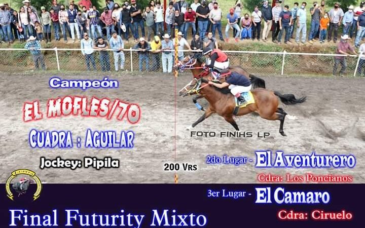 DE NUEVO CELEBRAN CARRERAS DE CABALLOS EN COSCOMATEPEC