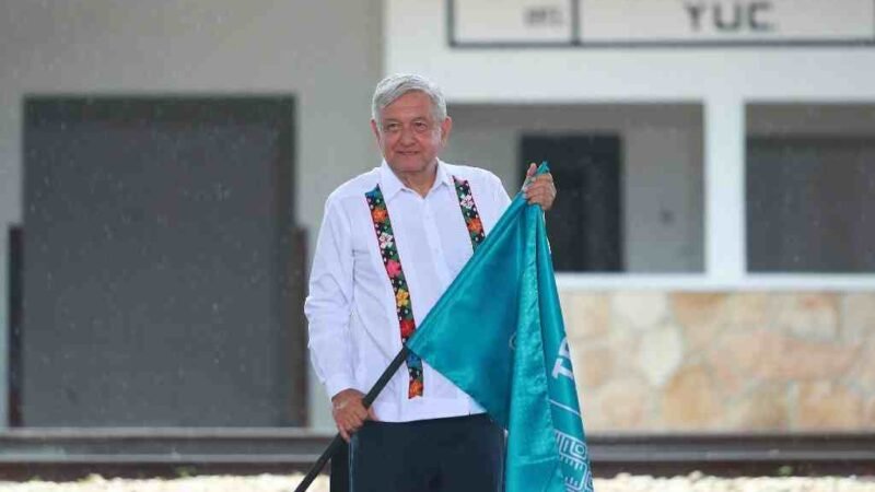 HEMOS TOCADO FONDO, SIGUE LA REACTIVACIÓN ECONÓMICA CON TREN MAYA: AMLO