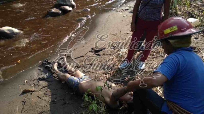 JOVEN SE LANZA AL RÍO BLANCO