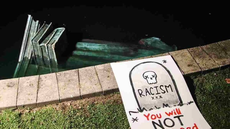 VANDALIZAN ESTATUAS DE CRISTÓBAL COLÓN EN EU