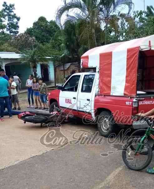 EMBISTE MIXTO RURAL A MOTOCICLISTA