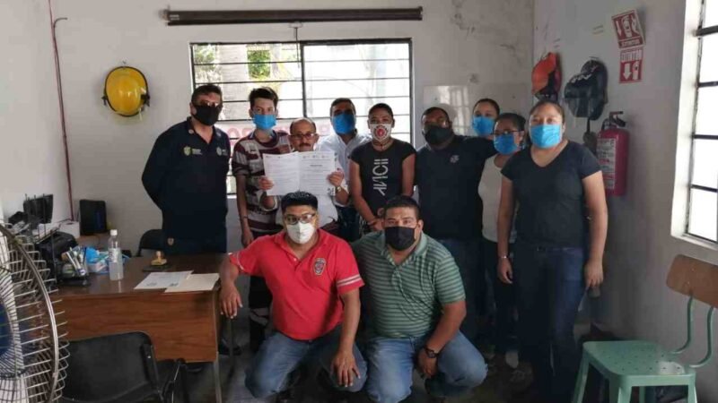 BOMBEROS DE FORTÍN AC, DE LOS PRIMEROS ACREDITADOS EN EL ESTADO