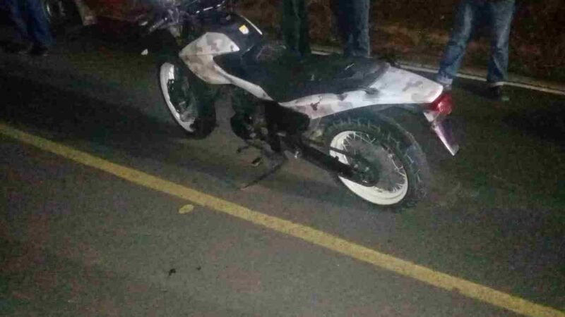 DERRAPA MOTOCICLISTA EN HUATUSCO