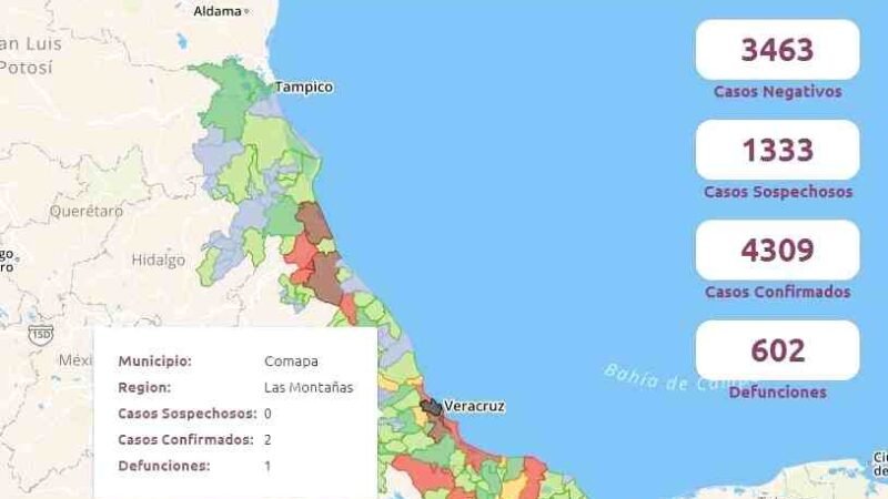 REGISTRAN PRIMER MUERTE DE CORONAVIRUS EN COMAPA