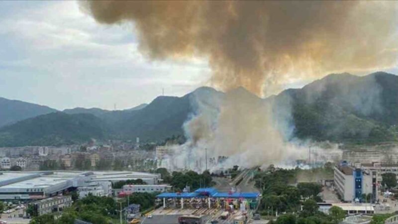 SUMAN 19 MUERTOS POR EXPLOSIÓN DE CISTERNA EN CHINA