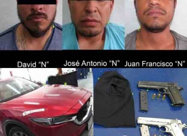 CAPTURAN A TRES CON ARMAS EN NUEVO CÓRDOBA