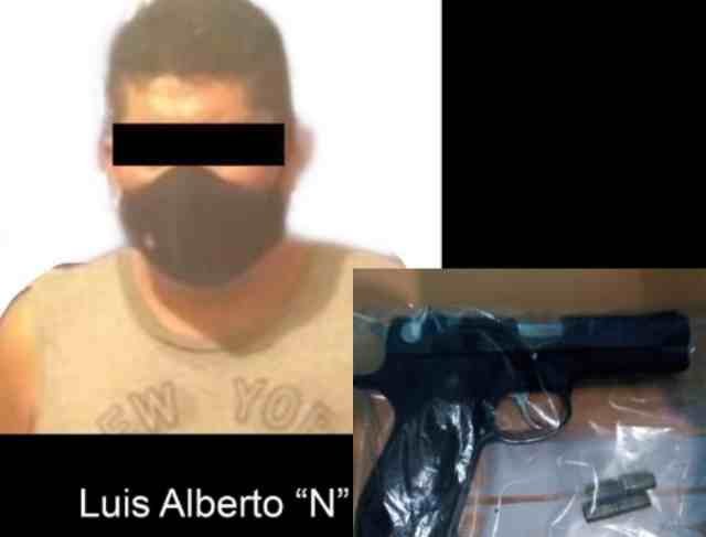 DETIENEN SSP A DOS CON ARMAS