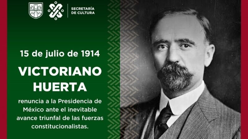 CONFUNDE SECRETARÍA DE CULTURA DE LA CDMX A VICTORIANO HUERTA CON FRANCISCO I. MADERO