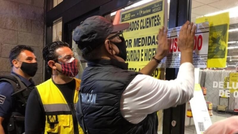 CLAUSURAN TIENDA DE AUTOSERVICIO EN CHILPANCINGO TRAS ESTAMPIDA HUMANA