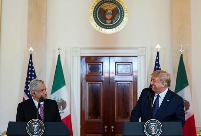 FALLARON LOS PRONÓSTICOS, NO NOS PELEAMOS, SOMOS AMIGOS: LÓPEZ OBRADOR A TRUMP