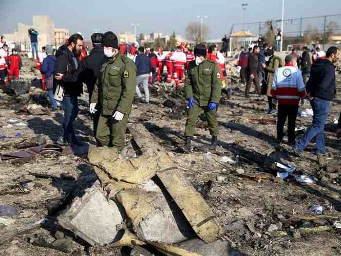 IRÁN ATRIBUYE A ERRORES EL DERRIBO DE UN AVIÓN DE PASAJEROS