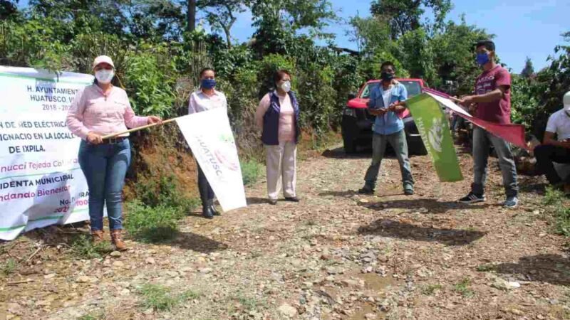 INICIAN OBRAS DE ELECTRIFICACIÓN EN HUATUSCO