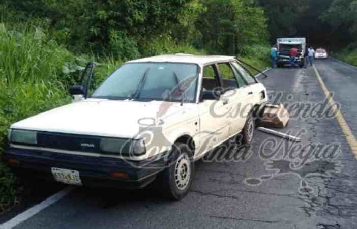 IMPACTA CAMIONETA DE GAS DE HUATUSCO A TSURU