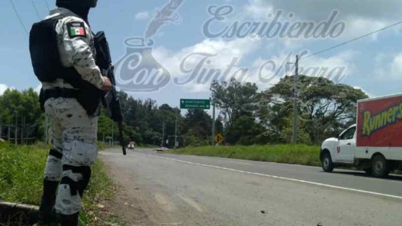 REFUERZA GUARDIA NACIONAL SEGURIDAD EN LAS ALTAS MONTAÑAS